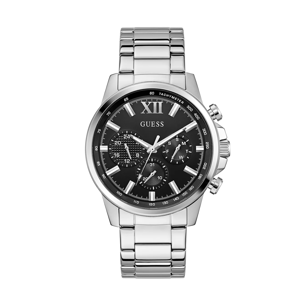 MONTRE GUESS HOMME M.FONCTION ACIER